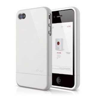 elago S4 Glide Case for AT&T, Sprint and Verizon iPhone 4/4S (Snow White)   eco friendly packaging Cell Phones & Accessories