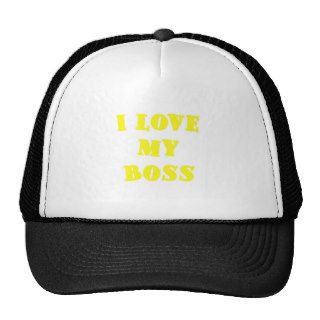 I Love my Boss Hat