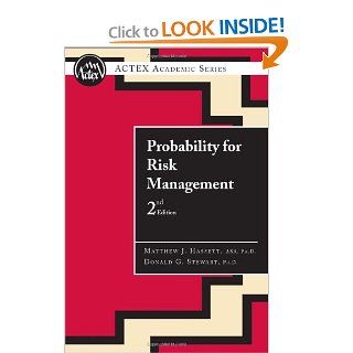 Probability for Risk Management (9781566985482) Books