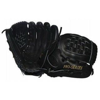 Miken Pro Series 12" Baseball Glove, Black, Left Hand Throw  Baseball Batting Gloves  Sports & Outdoors