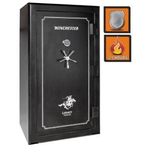 Winchester Safes Legacy Premier 53 Fire Safe Electronic Lock 54 Gun Black Gloss L 7242 53 7 E