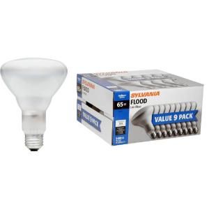 Sylvania 65 Watt BR30 Incandescent Light Bulb (9 Pack) 10247