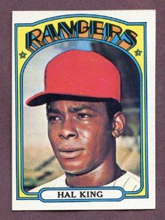 1972 Topps #598 Hal King Rangers NR MT 218287 Kit Young Cards Sports Collectibles
