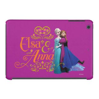 Elsa and Anna Standing Back to Back iPad Mini Case