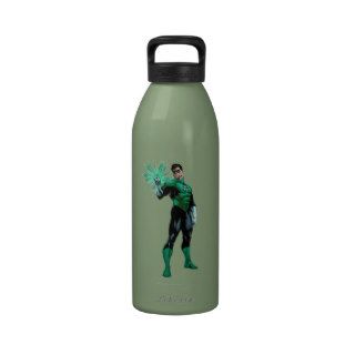 Green Lantern & Ring Water Bottles