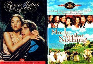 Shakespeare's Classics 2 Pack (2 DVD) Romeo & Juliet (1968) / Much Ado About Nothing (1993) Movies & TV
