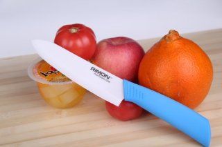 Rimon 6" 6 Inch Chef's Knife Kitchen Knife Fruit Knife Ceramic Knife Utility Knife (AZ601 BL) Paring Knives Kitchen & Dining