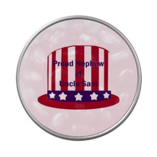 Proud Nephew of Uncle Sam Jelly Belly Candy Tin