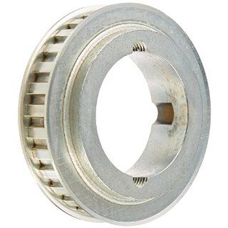 Gates TL30L050 PowerGrip Sintered Steel Timing Pulley, 3/8" Pitch, 30 Groove, 3.581" Pitch Diameter, 1/2" to 1 5/8" Bore Range, For 1/2" Width Belt
