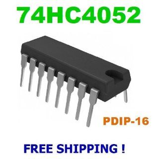 2 pcs of 74HC4052 744052 IC 4 CHANNEL MULTIPLEXER / Integrated Circuit    Analog Multiplexers