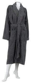 Aquis Essentials Terry Robe, Extra Large, Graphite  Bath Spa Accessories  Beauty