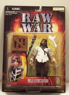 WWF Raw is War Mankind Action Figure Toys & Games