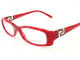 VERSACE 3076 B 3076B Red 584 Optical Frame Eyeglasses 50 16 130 Clothing