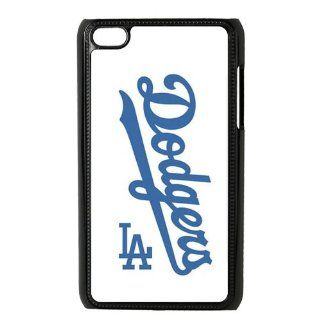 Fashion Popular MLB Los Angeles Dodgers Girls Team Logo Durable HARD Ipod Touch 4 Case   Players & Accessories