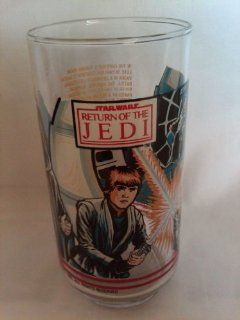 STAR WARS RETURN OF THE JEDI COLLECTOR GLASS (1983) 
