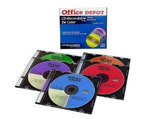 Office Depot 24X Cd R 80 Minute 700Mb  5 Pack Eng/Spa Retail by Office Depot Computers & Accessories
