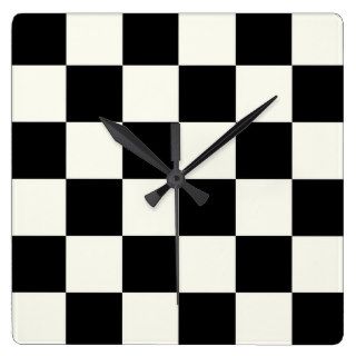 Checkered Flag 350 Extravaganza Race Time 52 Cars Wall Clocks