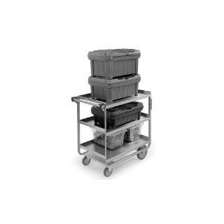 Cart, Utility, Stainless Steel, 3 Shelf
