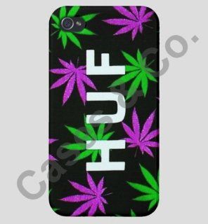 Huf Plant Life iPhone 5 Case Marijuana Weed Leaf Black/Purple and Green Cases & Co. 