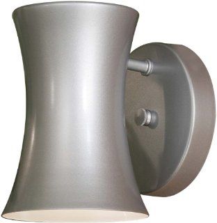 The Great Outdoors 72141 609 PL 1 Light 6.25" Height Dark Sky Compliant Outdoor Wall Sconce from the Forio Colle, Silver   Wall Porch Lights  