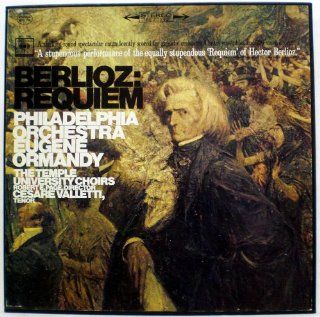 Berlioz Requiem, Eugene Ormandy with Philadelphia Orchestra, Vinyl LP 2 Record Boxed Set Music