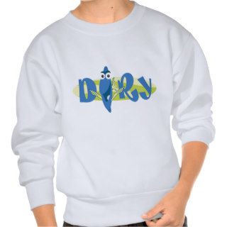 Finding Nemo Dory logo Pullover Sweatshirts