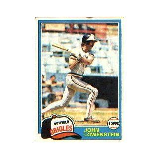 1981 Topps #591 John Lowenstein Sports Collectibles