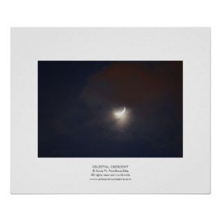 Celestial Crescent Print