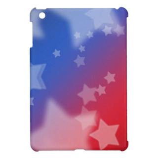 Red White and Blue Star Background iPad Mini Cases 