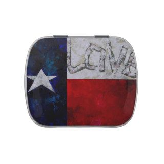 Texas Flag Tin Candy Tins