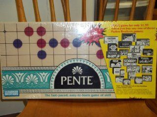 Pente Board Game 1984 Edition With Glass Stones Toys & Games