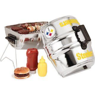 Wincraft Pittsburgh Steelers Propane Keg A Que  Sports Related Hard Hats  Sports & Outdoors