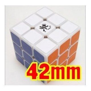 Dayan 42mm Mini ZhanChi 3x3x3 Speed Puzzle Cube White 4.2cm Toys & Games