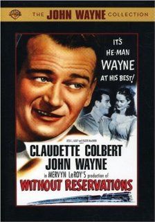 Without Reservations John Wayne, Claudette Colbert, Mervyn LeRoy Movies & TV
