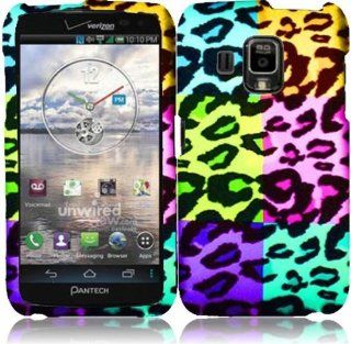 Pantech Perception ADR930L ( Verizon ) Phone Case Accessory Fascinating Leopard Design Hard Snap On Cover with Free Gift Aplus Pouch Cell Phones & Accessories