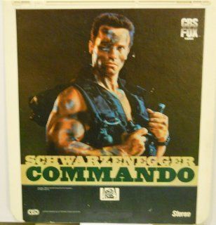 Commando   CED Video Disc By CBS FOX  Prints  
