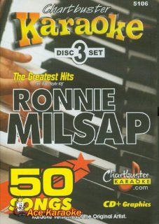 Chartbuster Karaoke CDG 3 Disc Pack CB5106   The Greatest Hits of Ronnie Milsap  