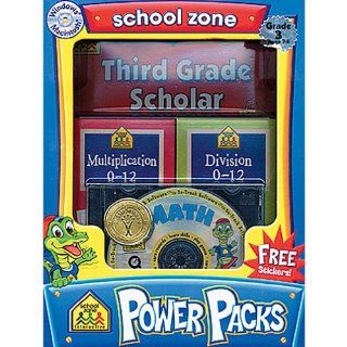 SCHOOL ZONE School Zone Power Pack 3rd Grade (Windows/Macintosh) Video Games