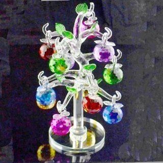 Lightahead� CRYSTAL GLASS COLORED 12 INCHES APPLE TREE BEAUTIFUL CHRISTMAS VALENTINE MOTHERS DAY GIFT OF LOVE  Other Products  