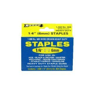 1/4" # 604 Staples (1, 000)   Hardware Staples  