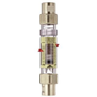 Hedland H624 604 EZ View Flowmeter With Sensor, Polysulfone, For Use With Water, 0.5   4 gpm Flow Range, 1/2" NPT Female Science Lab Flowmeters