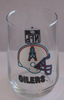 Vintage Houston Oilers 13oz Promotional Water Glass  Beer Glasses  