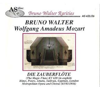 Bruno Walter Rarities 24 Die Zauberfote The Magic Flute KV 620 03/03/1956 London Metropolitan Opera and Chorus Music