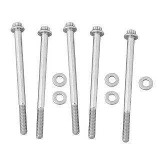 ARP 622 4500 Stainless Steel 5/16 18" RH Thread 4.500" UHL 6 Point Bolt with 3/8" Socket and Washer, (Set of 5) Automotive