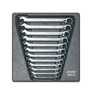 Hazet HZ606/12 Ratcheting Combination Wrench, 12 Piece   Socket Wrenches  