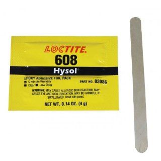 Loctite Hysol 608 Mini Packet (4gm) Fast Cure Epoxy Epoxy Adhesives