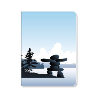 ECOeverywhere Inukshuk Illustration Sketchbook, 160 Pages, 5.625 x 7.625 Inches (sk12595)  Storybook Sketch Pads 