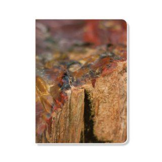 ECOeverywhere Petrified Wood Journal, 160 Pages, 7.625 x 5.625 Inches, Multicolored (jr14285)  Hardcover Executive Notebooks 