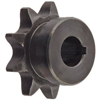 Browning H609X3/4 Finished Bore Roller Chain Sprocket, Single Strand, Steel, Hardened Teeth, 9 Teeth