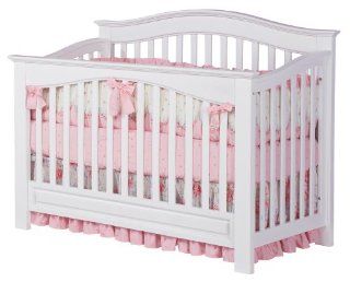 Atlantic Furniture Windsor Convertible Crib, White  Baby